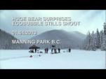 Huge Bear Surprises Crew on EcoBubble Photo Shoot in BC